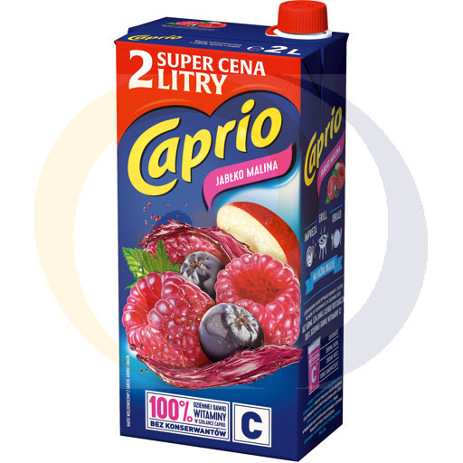 Caprio drank appel-framboos 2l / 6st E Tymbark