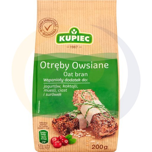 Havermoutvlokken 200g / 8stuks Kupiec