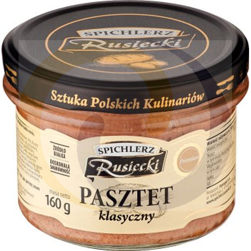 Классический паштет Спичлерз Русецкий 160 г / 4 шт. Памапол