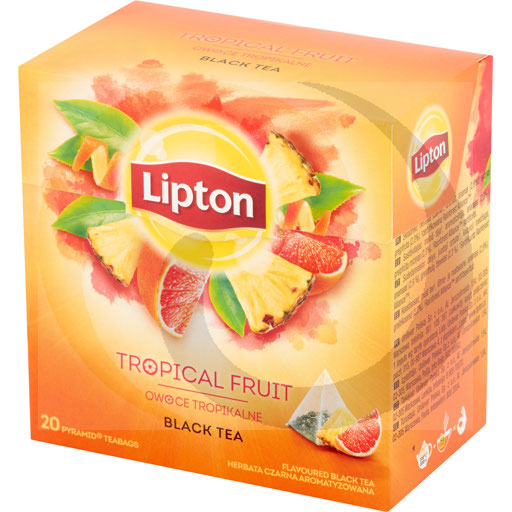 Lipton tropisch fruit thee piramides 36g