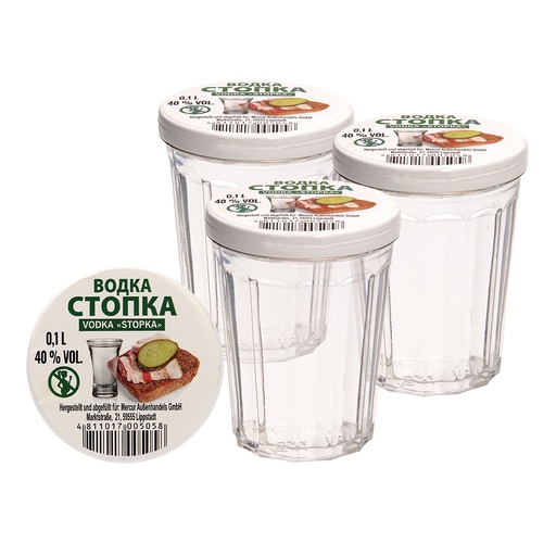 Водка "Стопка" 40% алк.