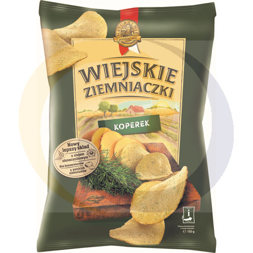 Lorenz boerderijchips aardappel dille 130g