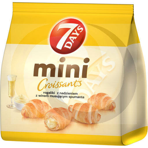 7Days mini croissants met spumantevulling 185g
