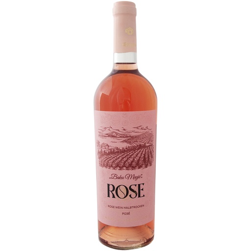 Wijn "Baku Magic" uit Azerbeidzjan, rosé, halfdroog.