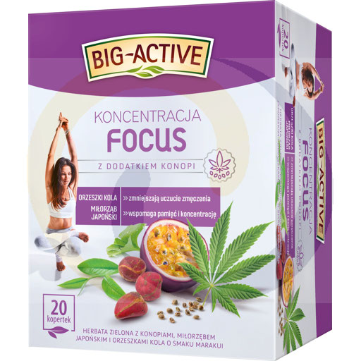 Big-Active Focus groene thee voor concentratie 30g