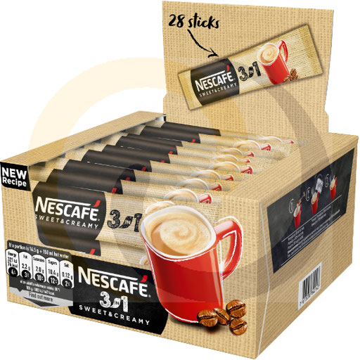 Кофе 3в1 Nescafe Кремовый Латте дис. 15г/28шт/10дис Nestle