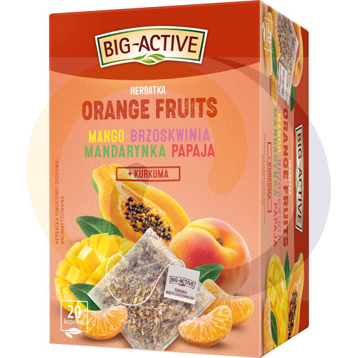 Биг-Актив Чай с Апельсиновыми Фруктами 40 г (20 x 2 г)