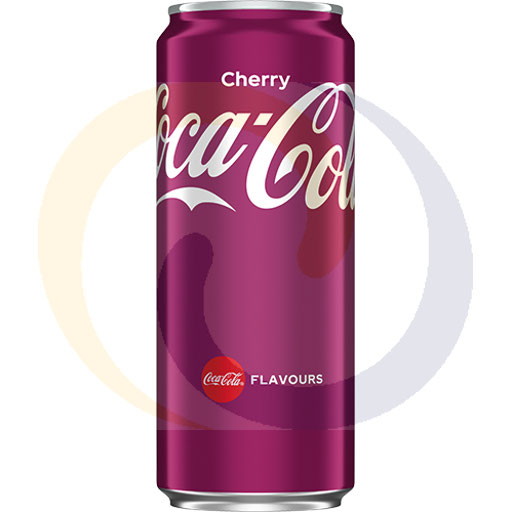 Газированный напиток. Coca-Cola Вишня банка 0,33л/24шт Coca-Cola