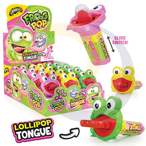 Johny Bee Lollipop Frog Pop 10g