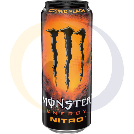 Monster Nitro Cosmic Peach energiedrank 0,5l