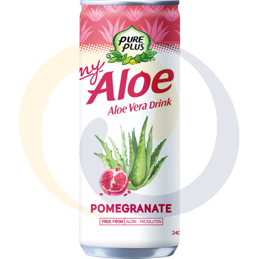Pure Plus MyAloe granaatappel drank 0,24l/30st Allcor