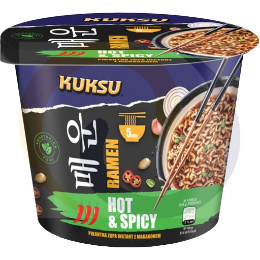 Kuksu noedelsoep hot en spicy 61g