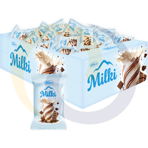 Шоколадные конфеты Milki в молочной глазури 3кг Vobro