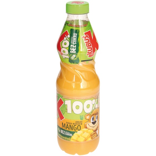 Gegarandeerd drankje 'Appel-Banaan-Wortel-Mango' met vrucht