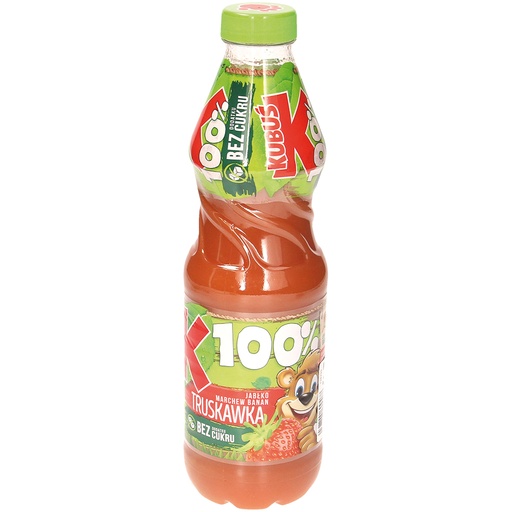 Aromatisch drankje 'Appel-Wortel-Banaan-Aardbei'