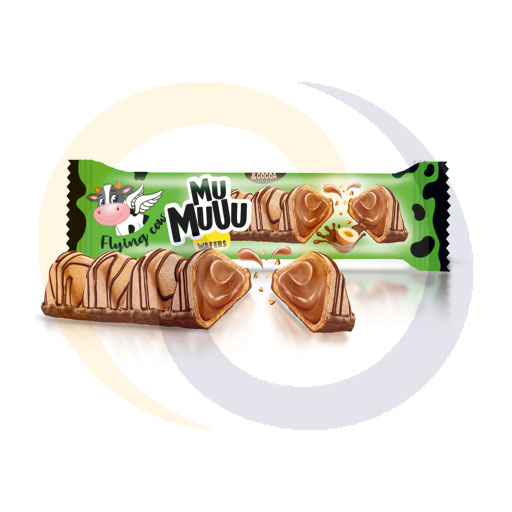 Aim Foods Mu Muu reep met hazelnootsmaak 22g