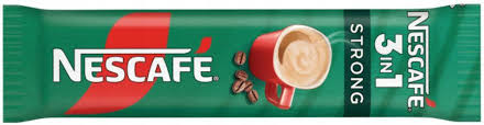 Кофе 3в1 Nescafe Strong displ 16g/28шт/10дис Nestle