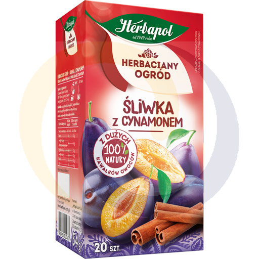 Theetuin pruim met kaneel