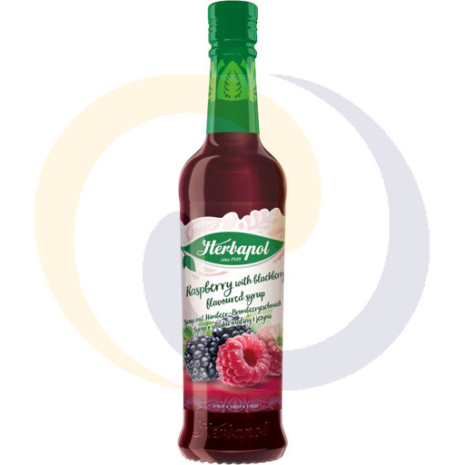 siroop fruit spiż. framboos met braambes 420ml e herbapol