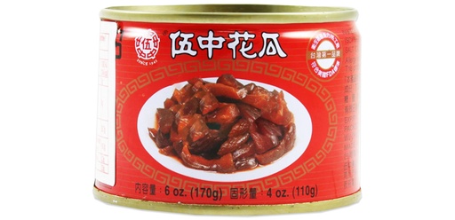 WU CHUNG Komkommers Gepekeld 48x170g