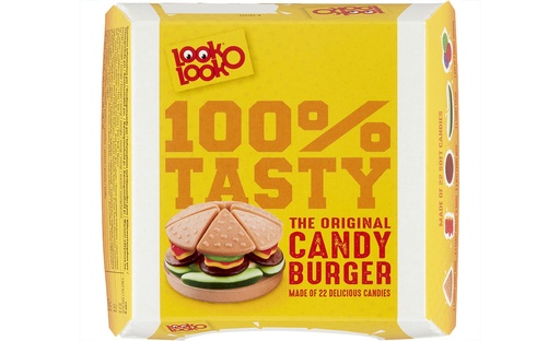 LOOK-O-LOOK Burger Snoep 9x130g