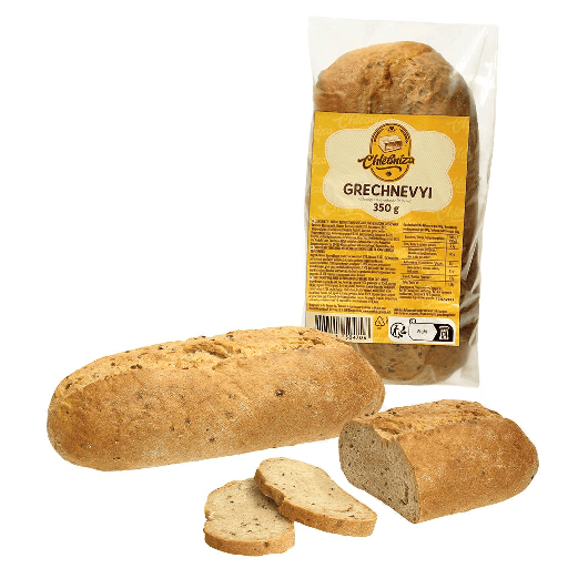 Grechnevyi brood met boekweit en lijnzaad, kant-en-klaar, di