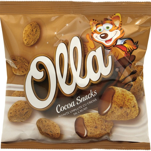 OLLA SNACKS - Хрустящие подушечки из круп и какао с 50% кака