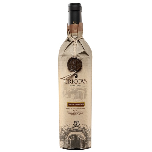 "CRICOVA" Каберне - Совиньон Красное вино сухое, 13% алк.