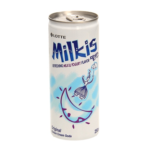"Milkis" Koolzuurhoudende drank met melk- en yoghurtsmaak