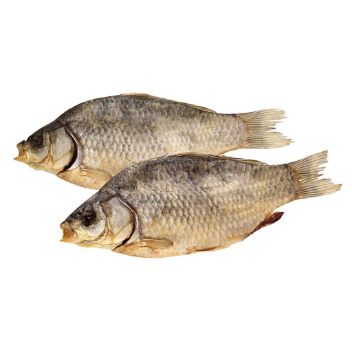 Luchtgedroogde karpers niet uitgesloten