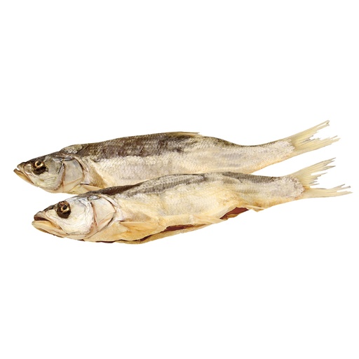 Gedroogde en gezouten roofblei, schoongemaakt