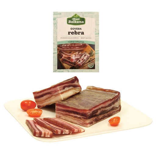 Halal rundervet, gezouten, gerookt, 50 dagen luchtgedroogd