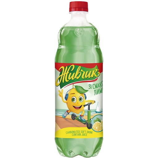 "ZHIVCHIK" bruisend verfrissend drankje met citroensmaak.