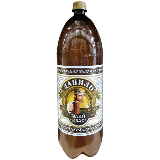 Verfrissend drankje met mout smaak "Kvas Danilo Beliy"