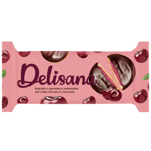 Delicpol Party Jaffa Kersenkoekjes met Kersenjam