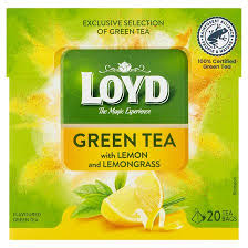 Loyd Groene Thee met Citroen en Citroengras 30 g