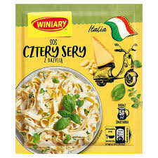 Winiary Italia Vier Kazen Saus met Basilicum 37 g
