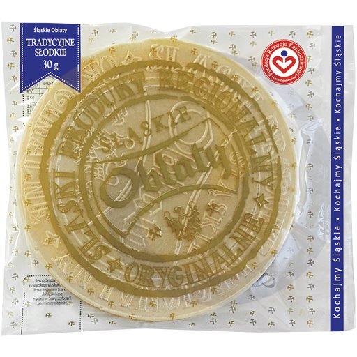Zoete Traditionele Silezische Oblaten 30 g