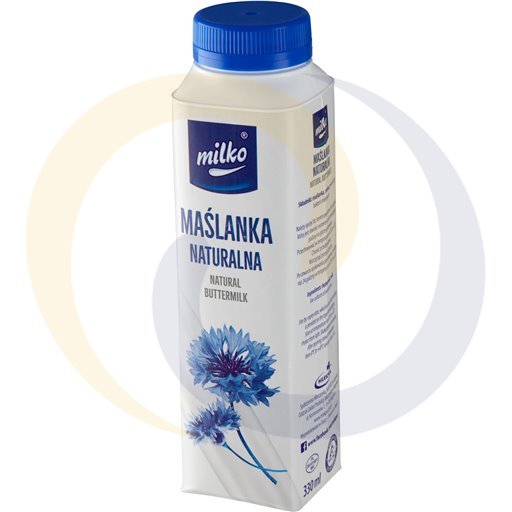 Milko Natuurlijke karnemelk 0,33l