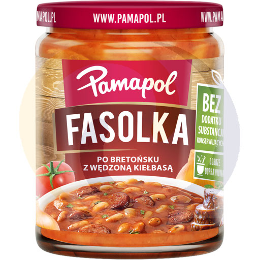 Pamapol Bonen gestoofd met Worst in Tomatensaus 500 g