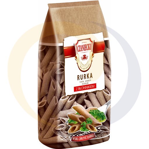 Диагональная трубочка пасты с клетчаткой 250г Czanieckie