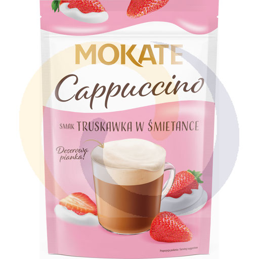 Mokate Aardbei & Romige Smaak Cappuccino 110 g