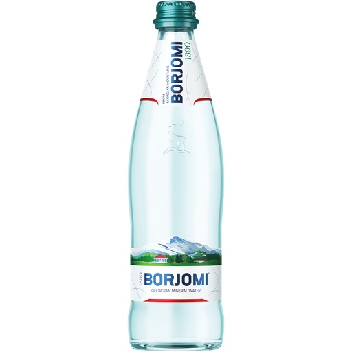Natuurlijk mineraalwater met koolzuur "Borjomi"