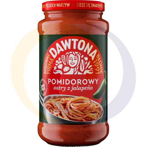 Соус из острых помидоров с халапенью 520 г/8 шт. Dawtona