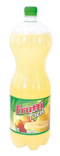 Koolzuurhoudende frisdrank "Frutti Fresh" met perensap uit perensapconcentraat