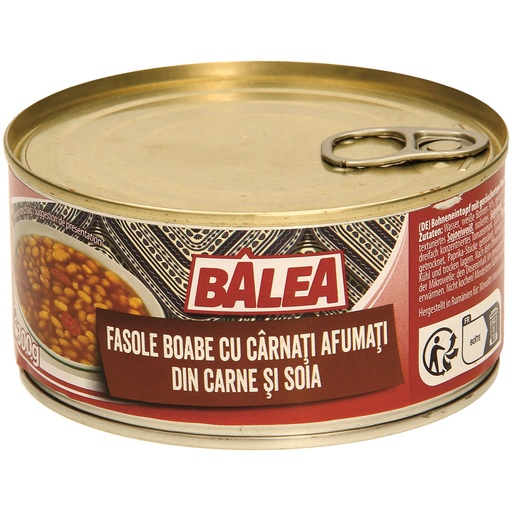 Balea-Boonstoofpot met worst (met gétextureerd en geïsoleerd