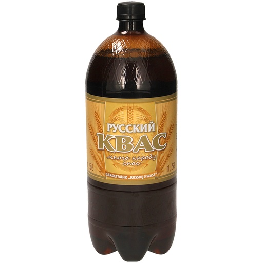Koolzuurhoudende gefermenteerde drank "Russkij kwass"