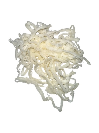 Inktvis snack, gesneden, gezouten, gedroogd