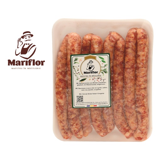 "Mariflor-Carnati gratar subtiri congelati" - сыровяленые ко