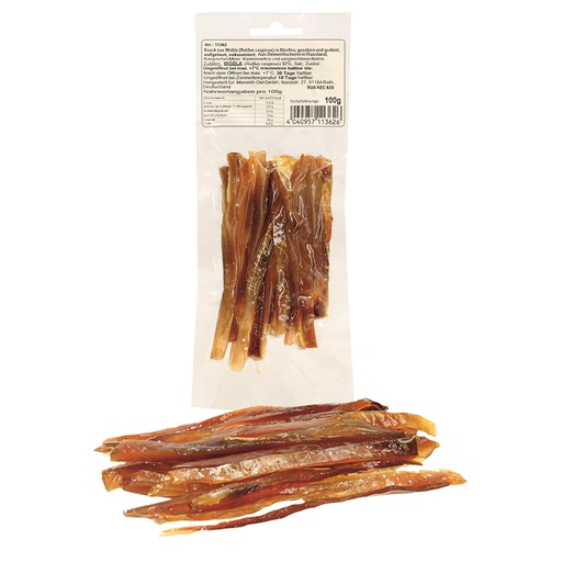 Закуска из воблы (Rutilus caspicus), соленая и сушеная, разм